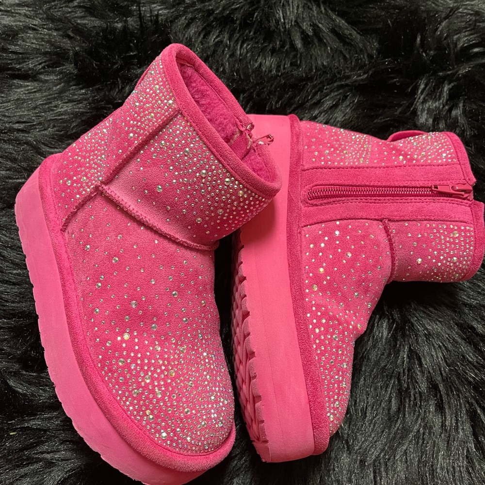 Madden Girl Rhinestone Boot